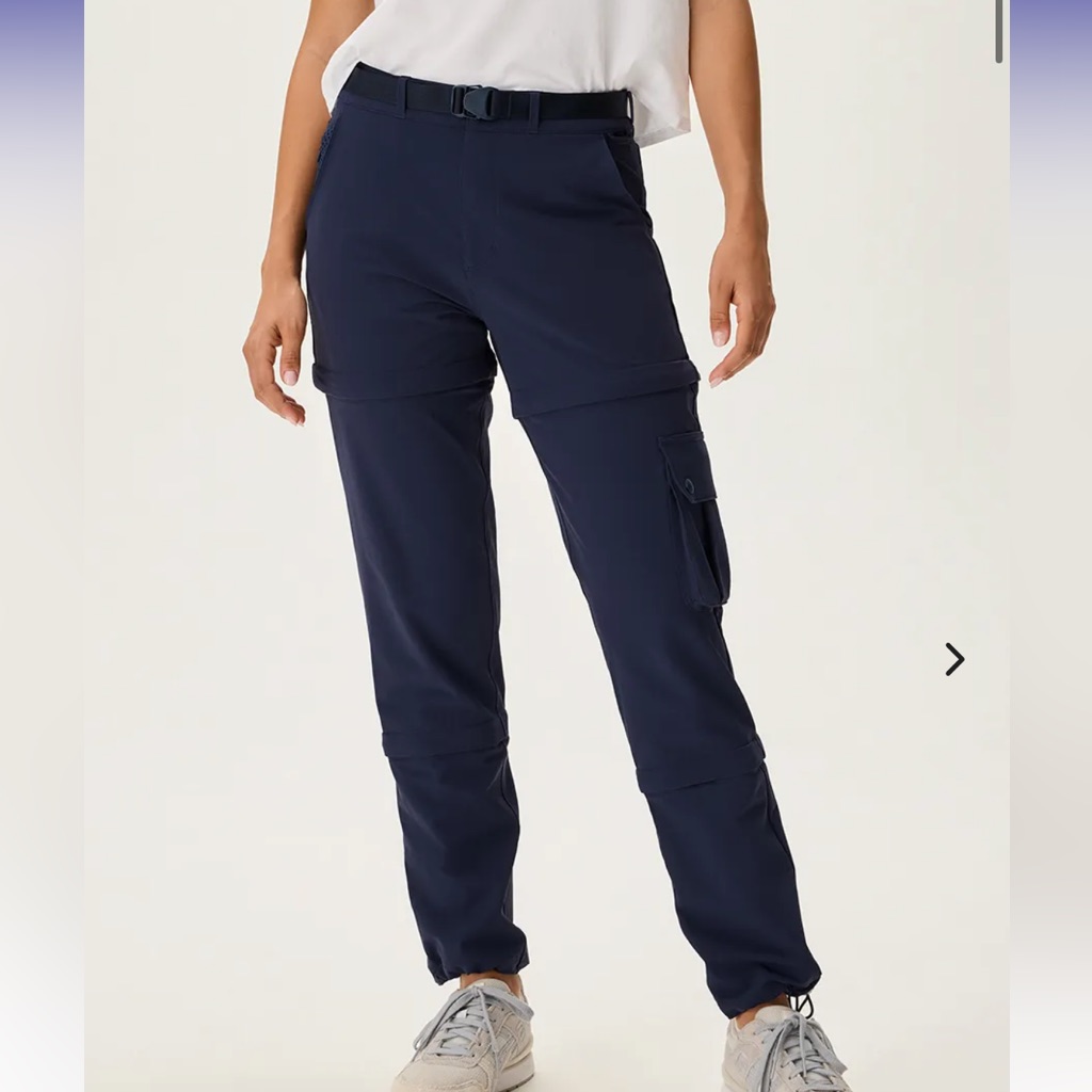 Outdoor Voices Navy Xxl Rectrek Zip-Off Pant Nwt